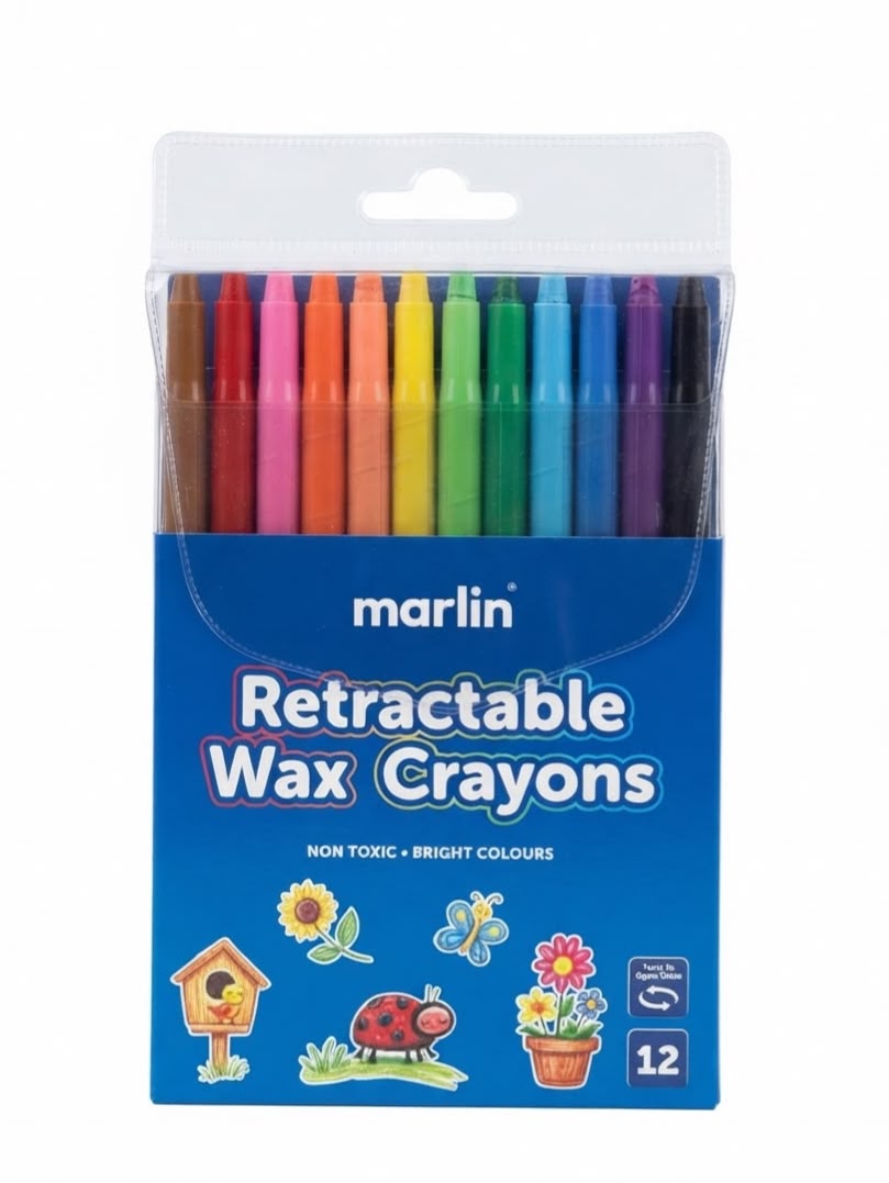 WhatsApp Image 2026-10-08 at 15.58.59 MARLIN KIDS RETRACTABLE CRAYONS – 12PC - Image 1
