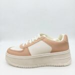 LADIES SNEAKER – LACE-UP – 2-TONE – THICK SOLE | SQUARE LIFE