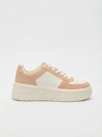 LADIES SNEAKER – LACE-UP – 2-TONE – THICK SOLE | SQUARE LIFE - Image 3
