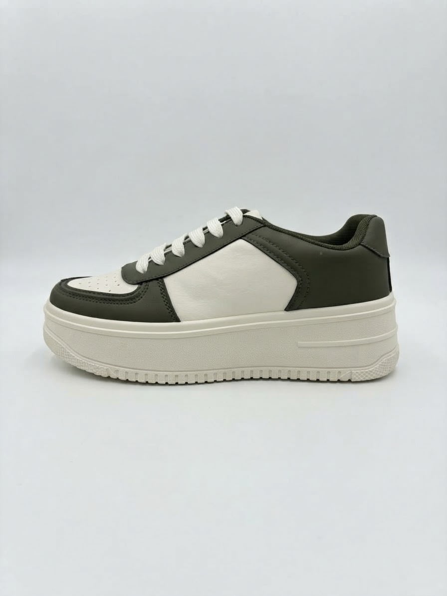 WhatsApp Image 2026-10-09 at 09.52.03 LADIES SNEAKER – LACE-UP – 2-TONE – THICK SOLE | SQUARE LIFE - Image 1