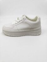 LADIES SNEAKER – LACE-UP – 2-TONE – THICK SOLE | SQUARE LIFE