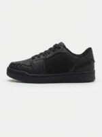 LADIES’ LACE-UP SNEAKERS – TEXTURED SIDE STITCH DESIGN | SQUARE LIFE
