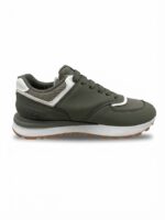 LADIES’ LACE-UP SNEAKERS – RUBBER & MESH | SQUARE LIFE