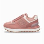 LADIES’ LACE-UP SNEAKERS – RUBBER & MESH | SQUARE LIFE