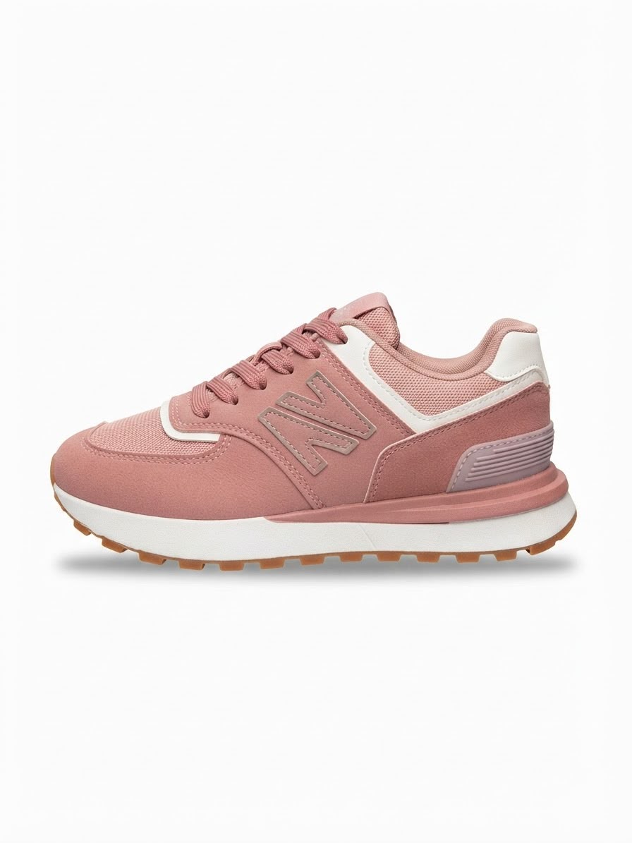WhatsApp Image 2026-10-09 at 11.06.25 (1) LADIES’ LACE-UP SNEAKERS – RUBBER & MESH | SQUARE LIFE - Image 1