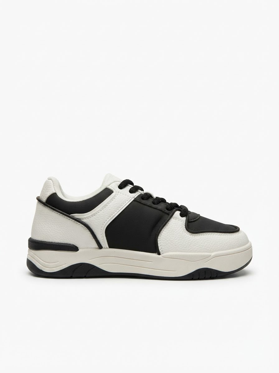 WhatsApp Image 2026-10-09 at 16.54.09 LADIES’ SNEAKERS – PU LEATHER LOOK – THICK SOLE | SQUARE LIFE - Image 1