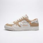 LADIES’ LACE-UP SNEAKERS – PU – 2-TONE | FEIYAO