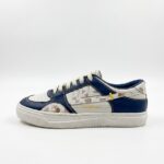 LADIES’ LACE-UP SNEAKERS – PU – 2-TONE | FEIYAO