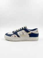 LADIES’ LACE-UP SNEAKERS – PU – 2-TONE | FEIYAO
