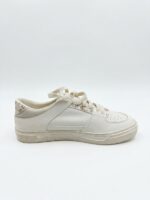 LADIES’ LACE-UP SNEAKERS – PU – 2-TONE | FEIYAO - Image 3