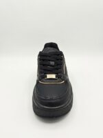 LADIES’ LACE-UP SNEAKERS – MONOCHROME WITH GOLD TRIM – ASSORTED | CLASBEN - Image 2