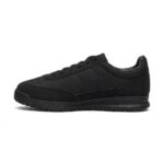 LADIES’ LACE-UP SNEAKERS – SUEDE & MESH – SIDE STRIPE | SQUARE LIFE