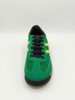 LADIES’ LACE-UP SNEAKERS – SUEDE & MESH – SIDE STRIPE | SQUARE LIFE - Image 2