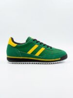 LADIES’ LACE-UP SNEAKERS – SUEDE & MESH – SIDE STRIPE | SQUARE LIFE - Image 3