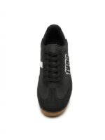 LADIES’ SIDE-LACE SNEAKERS – 1950 PRINT – NYLON & SUEDE | PC - Image 3