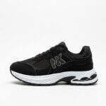 LADIES’ LACE-UP SNEAKERS – MESH & SUEDE – RUBBER SOLE – NK PRINT | SQUARE LIFE