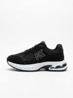 LADIES’ LACE-UP SNEAKERS – MESH & SUEDE – RUBBER SOLE – NK PRINT | SQUARE LIFE