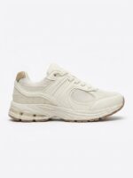 LADIES’ LACE-UP SNEAKERS – MESH & SUEDE – RUBBER SOLE – NK PRINT | SQUARE LIFE - Image 3