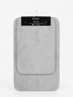 CARDUCCI CORAL VELVET BATHROOM MAT SET – 2PC - Image 4