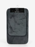 CARDUCCI CORAL VELVET BATHROOM MAT SET – 2PC - Image 3