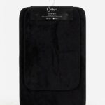 CARDUCCI CORAL VELVET BATHROOM MAT SET – 2PC