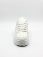 LADIES’ LACE-UP SNEAKERS – DOUBLE STRIPE – PU & SUEDE | SQUARE LIFE - Image 2