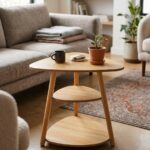 3-TIER COFFEE TABLE – TRIANGLE DESIGN