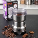 NIMA STAINLESS STEEL ELECTRIC COFFEE & SPICE GRINDER