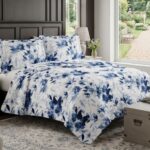 CARDUCCI PRINTED QUILTED BEDSPREAD SET – 3 PIECE – 220 X 220CM