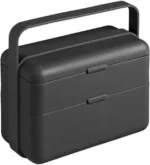 BAULETTO LUNCH BOX WITH UTENSILS & SILICONE HANDLE  - DOUBLE - Image 2