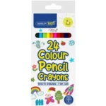MARLIN KIDS 24 COLOUR PENCIL CRAYONS